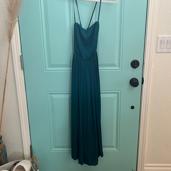 Urban Outfitters Long Dress Tie Back - Picture 1 of 4